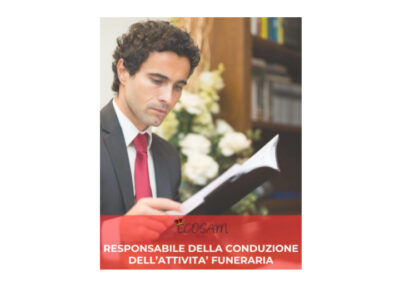 RESPONSABILE DELLA CONDUZIONE DELL’ATTIVITA’ FUNERARIA